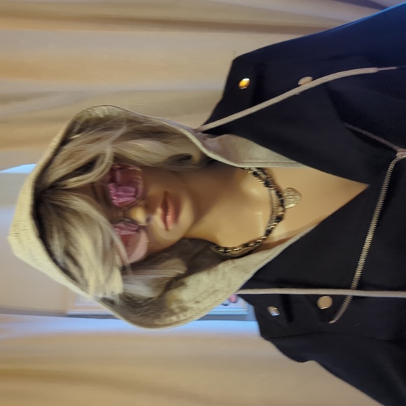 INC Moto Jacket With Hoodie - Picture 8 of 9